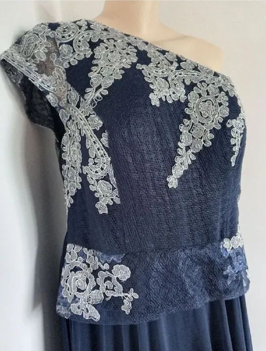 Vestido de festa azul marinho - Foto 3