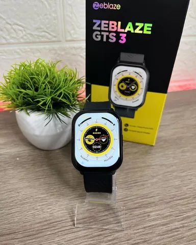 Zeblaze Gts 3 Tela 2,03 HD Smartwatch Black