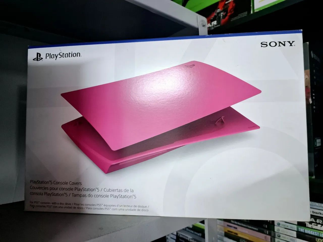 Promoção Faceplate Rosa PS5 Nova Original( ACEITO CREDISHOP)