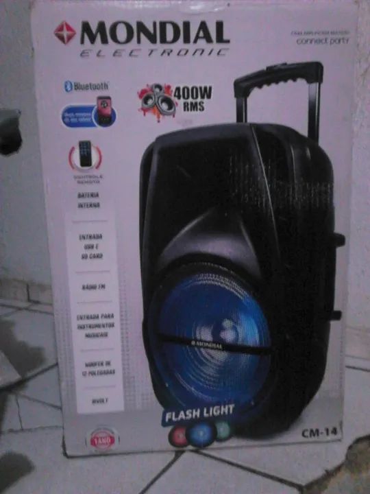 Caixa Amplificada 400W 