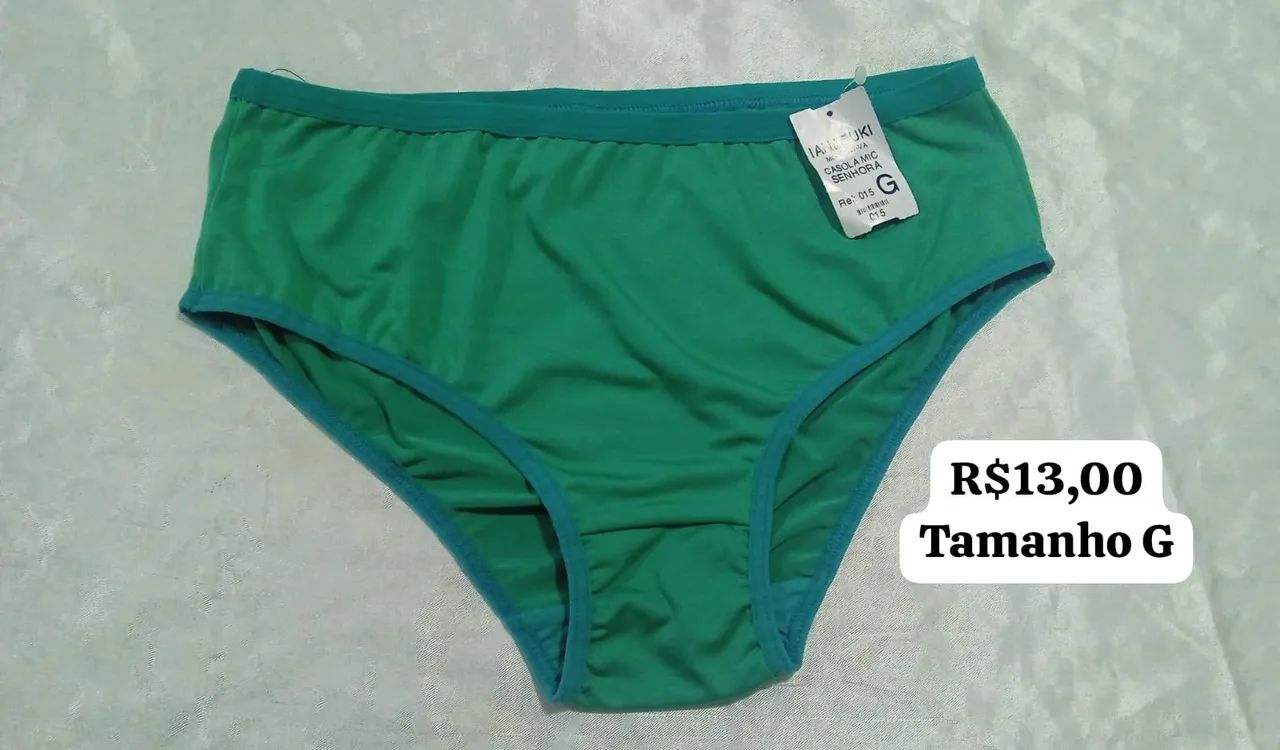 Calcinha conforto e qualidade tamanho G - Foto 2