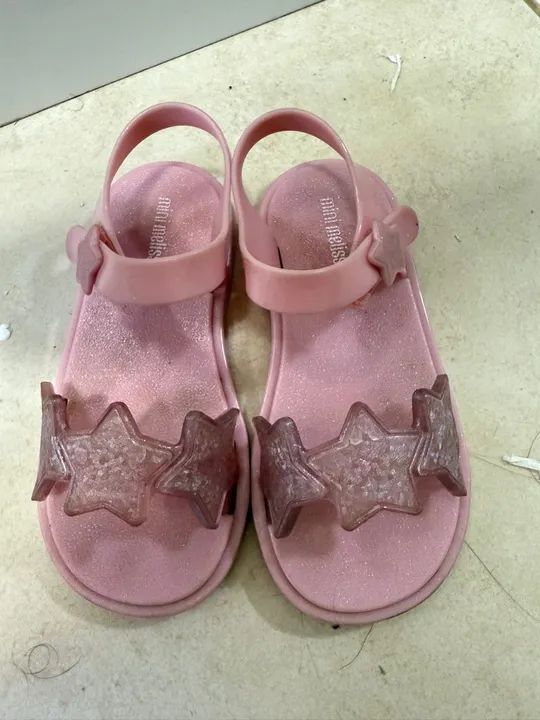 Sandálias Melissa Infantil - Estrela - Rosa - Tamanho 25 - Foto 2