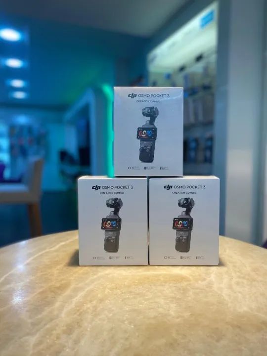Câmera DJI Osmo Pocket 3 Combo Creator - Nova 