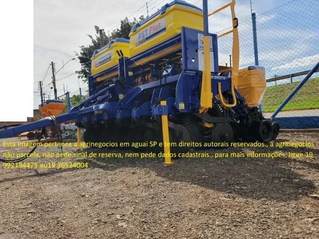 Plantadeira nova por preço de ocasião, tatu pst plus flex 7 linhas pantografica 