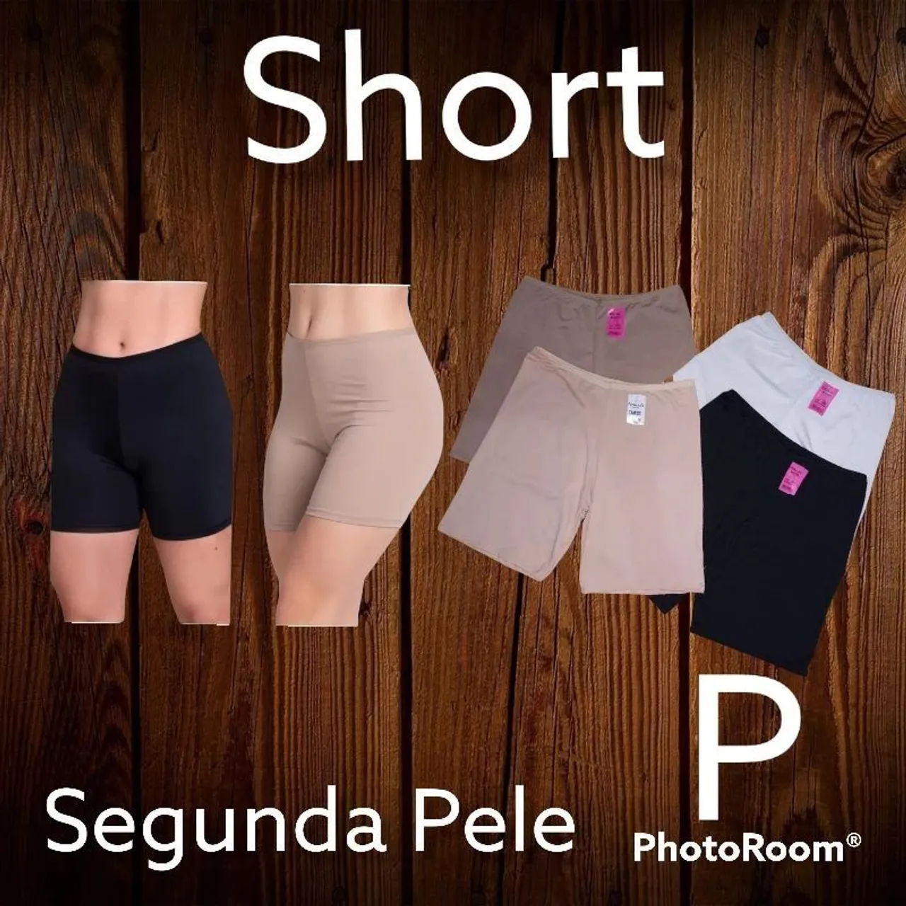 Short Segunda Pele Tamanho P