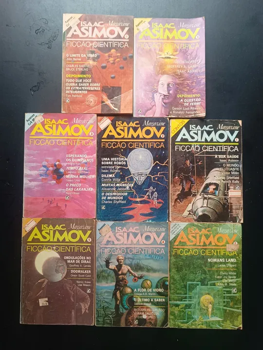 Revistas Isaac Asimov Magazine (raras)