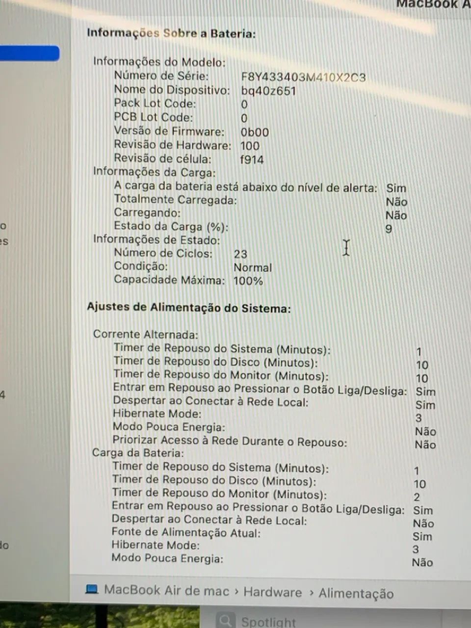 MacBook Air m3 8/256 na garantia Apple - Foto 5