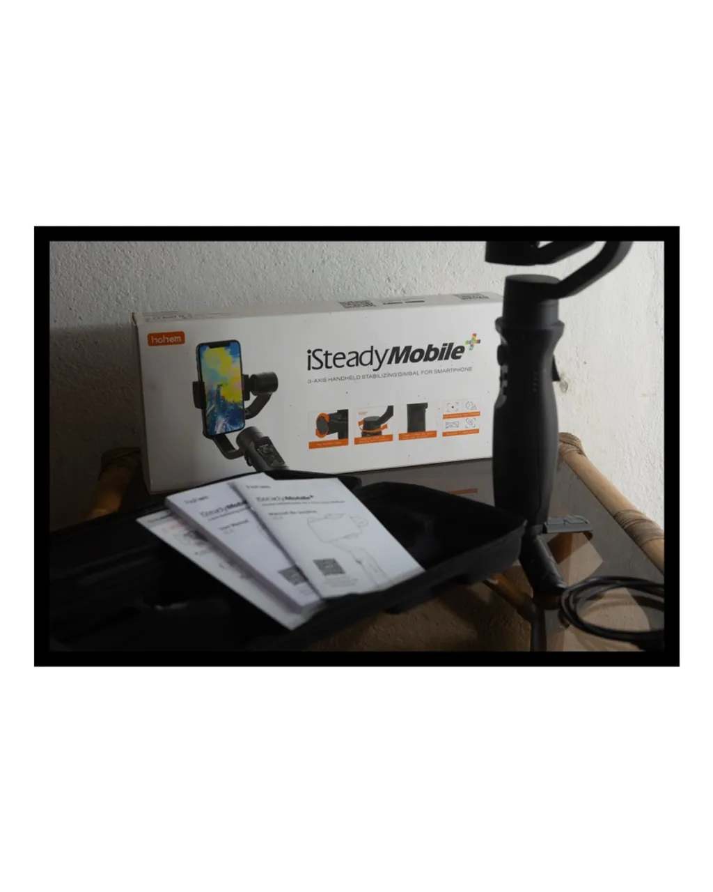 Estabilizador iSteady Mobile+ para smartphone Celular