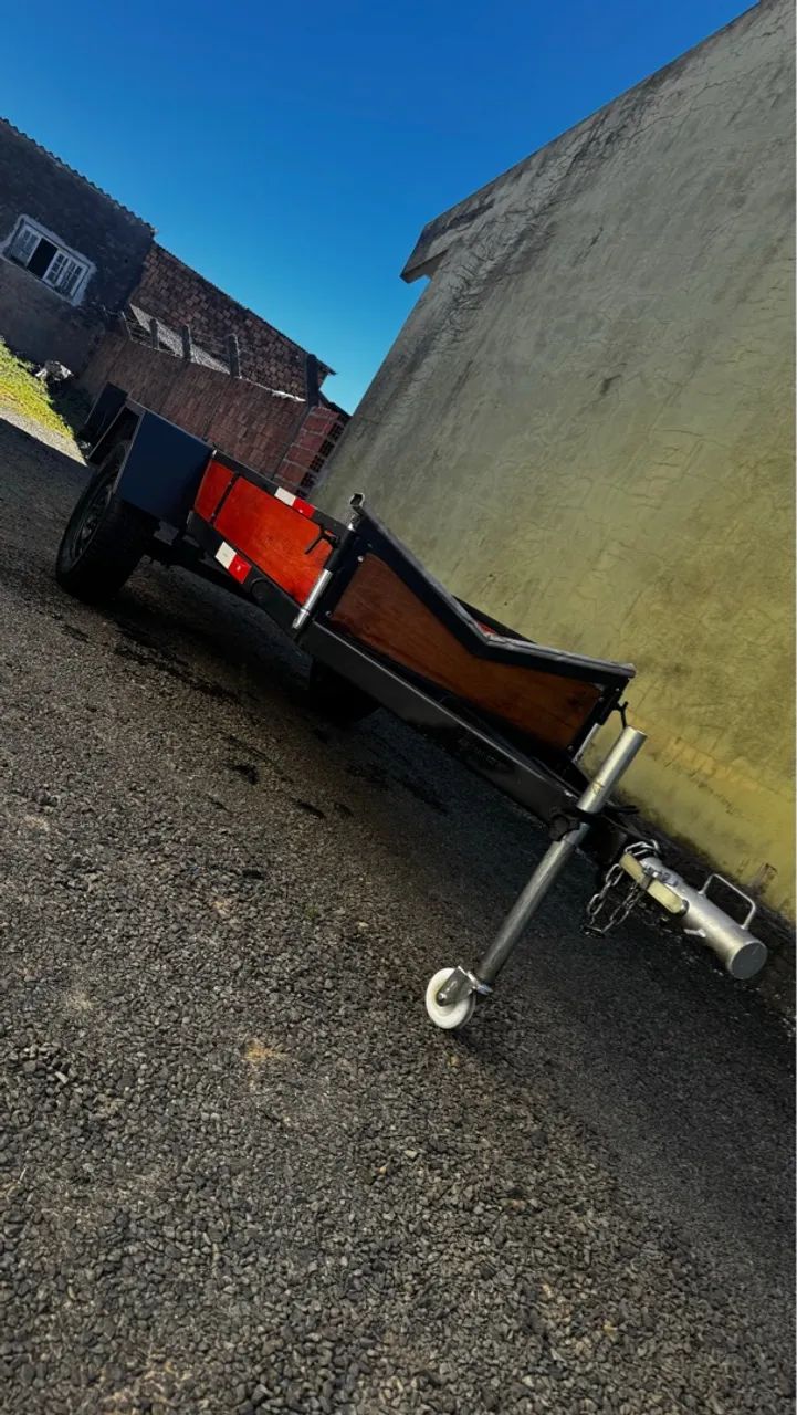 Carretinha Reboque Estilo Fazendinha - Foto 3