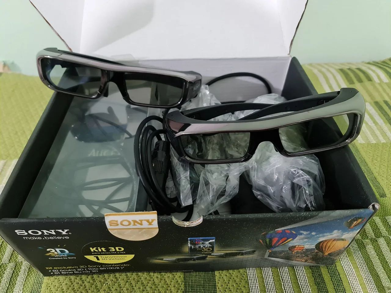 Kit 3D Sony para Tv com 2 óculos - Foto 3