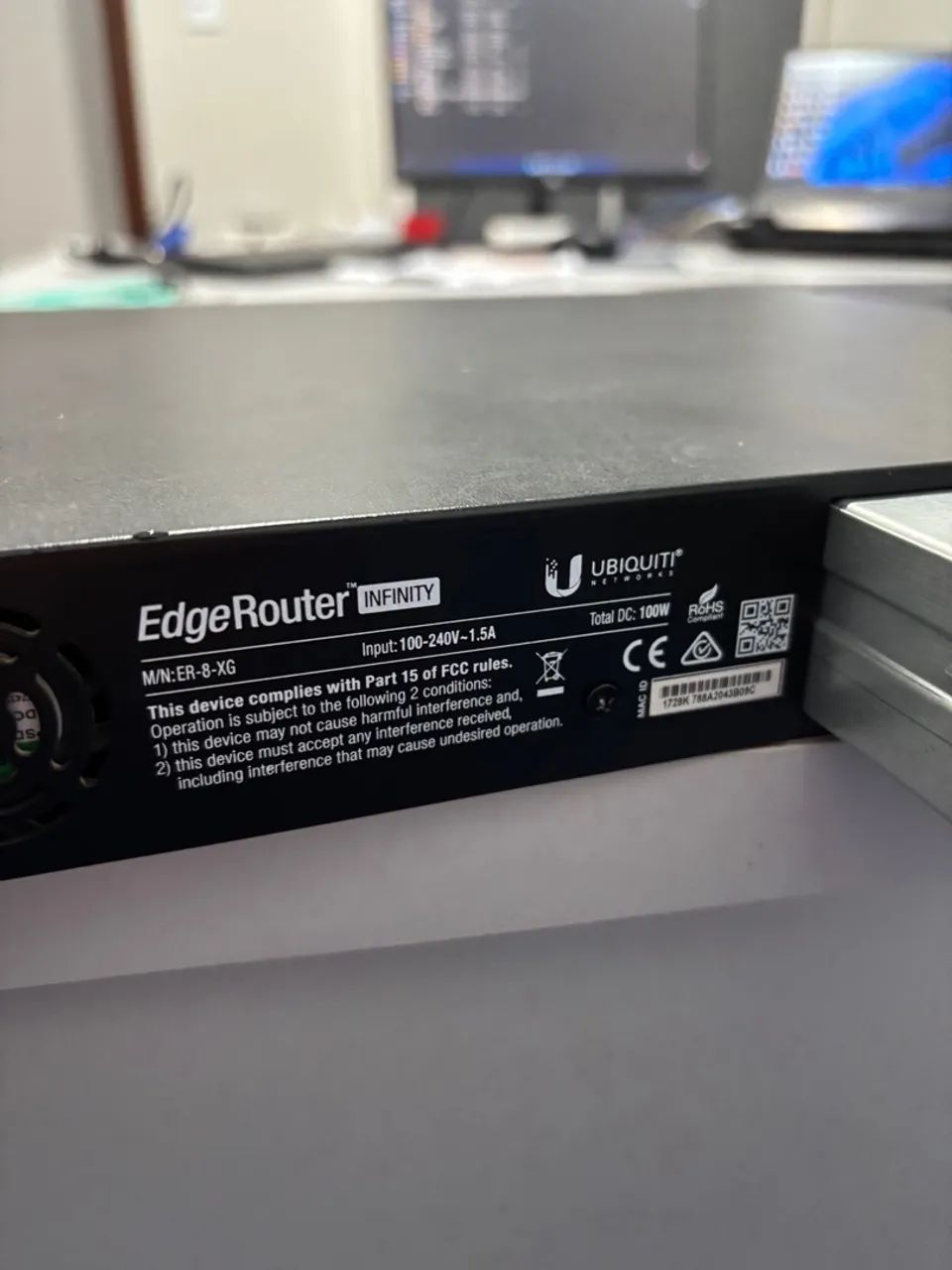 Vendo ou Troco EdgeRouter Infinity - Ubiquiti - Foto 2