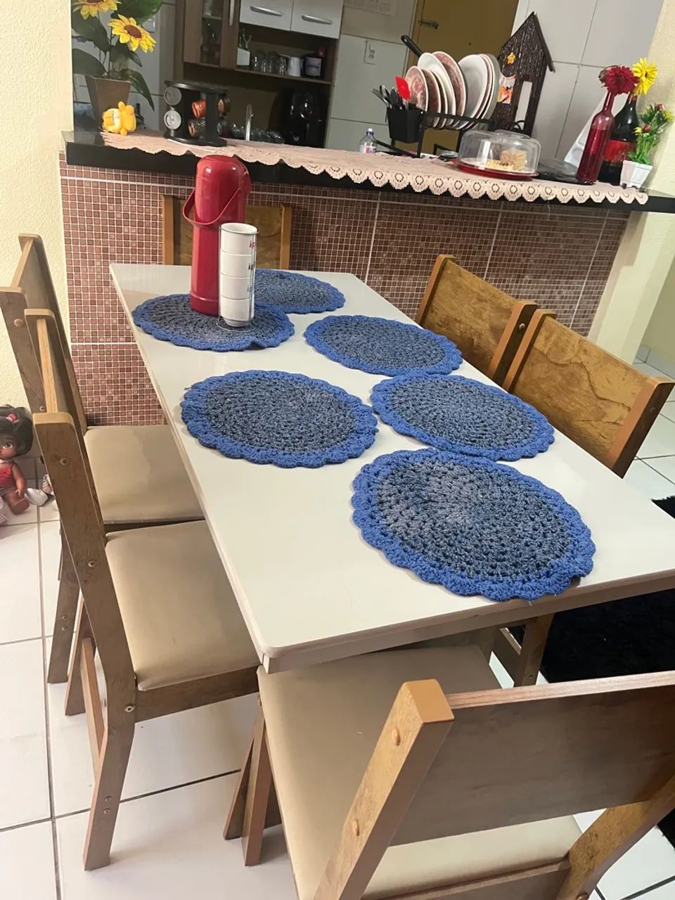 Mesa janta 6 lugares  - Foto 3