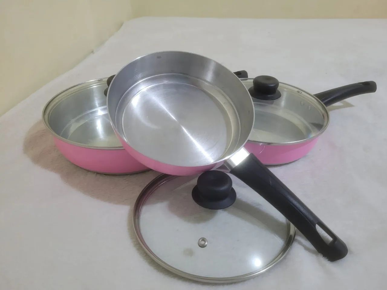 Kit com 3 frigideiras  - Foto 4