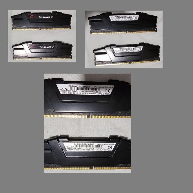 Kit G.Skill Ripjaws V DDR4-3400 16GB