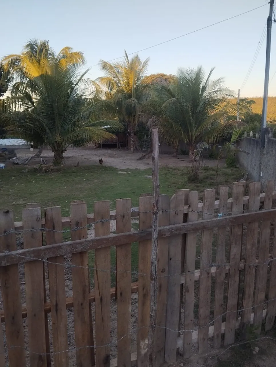 Vendo terreno com casa