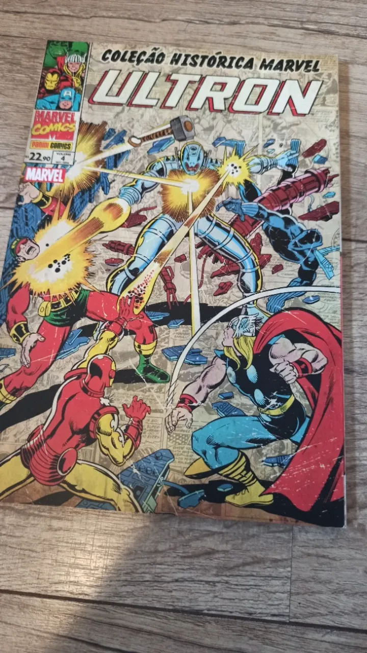 HQ Vingadores Vol 4 (Ultron) - Coleção Histórica Marvel