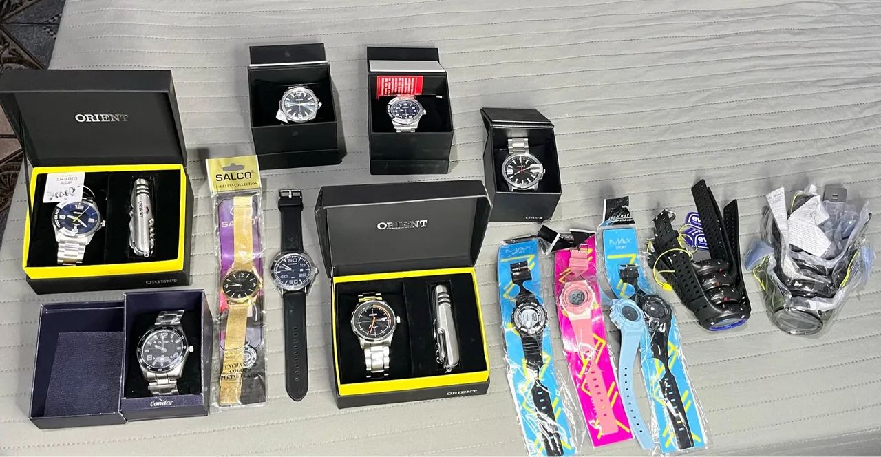 Relógio Orient + Canivete Orient - Novo - Foto 5