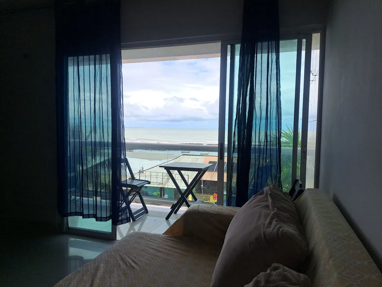 Apartamento vista mar para temporada