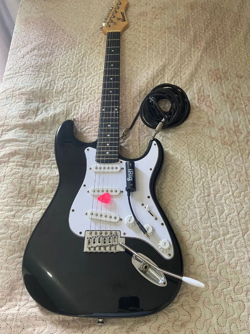 Guitarra Elétrica Winner Stratocaster Preta