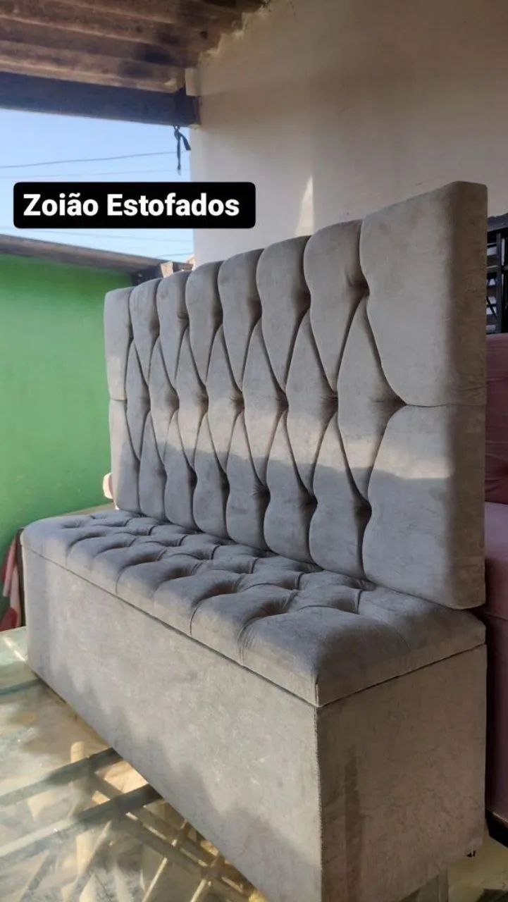 Cabeceira de Cama estofada - Foto 4