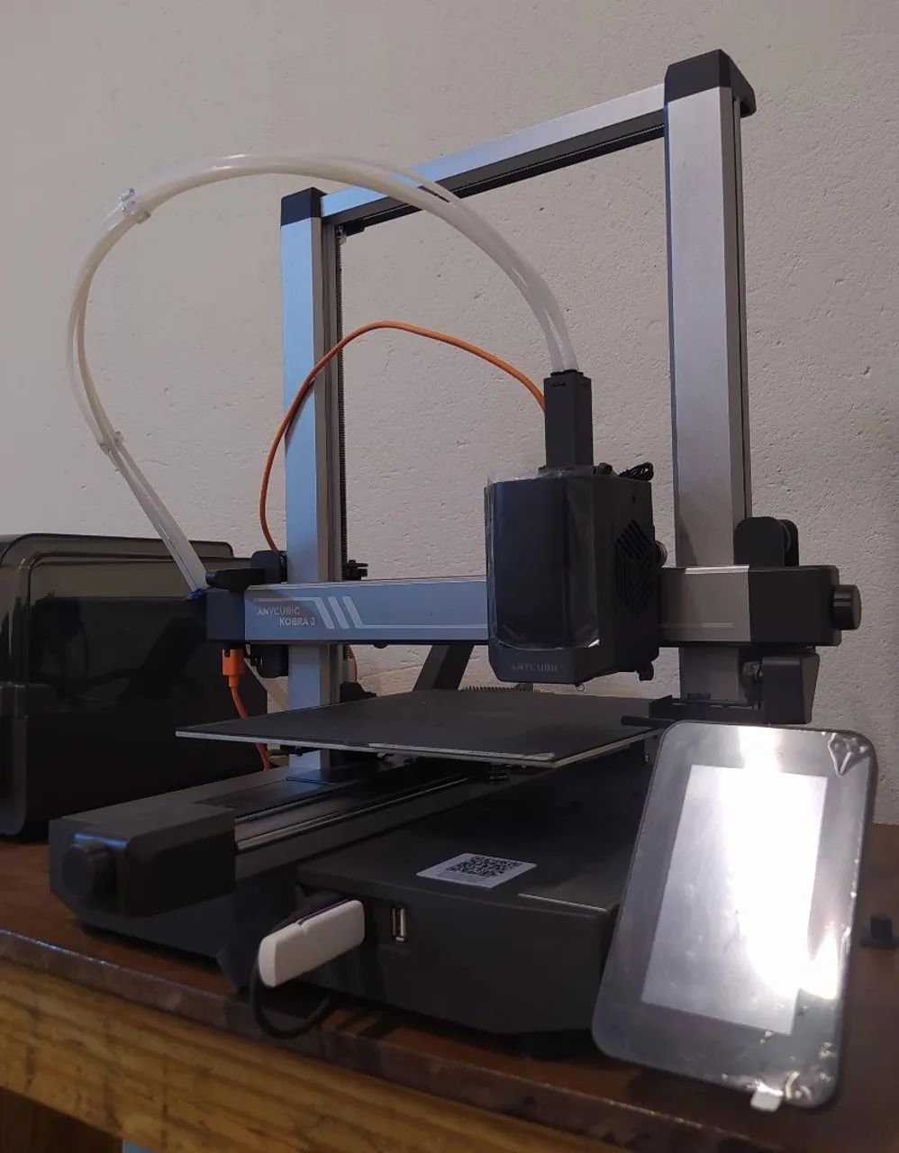 Anycubic Kobra 3 Combo - Impressora 3D Sistema Multicor Mul64842819454979121