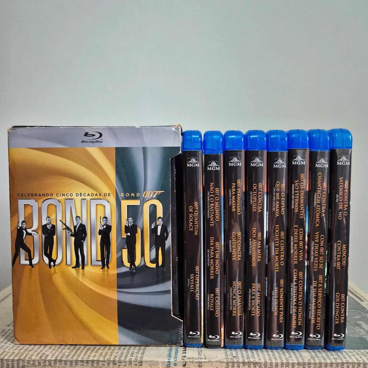 Box 007 - 50 Anos de James Bond em Blu-Ray