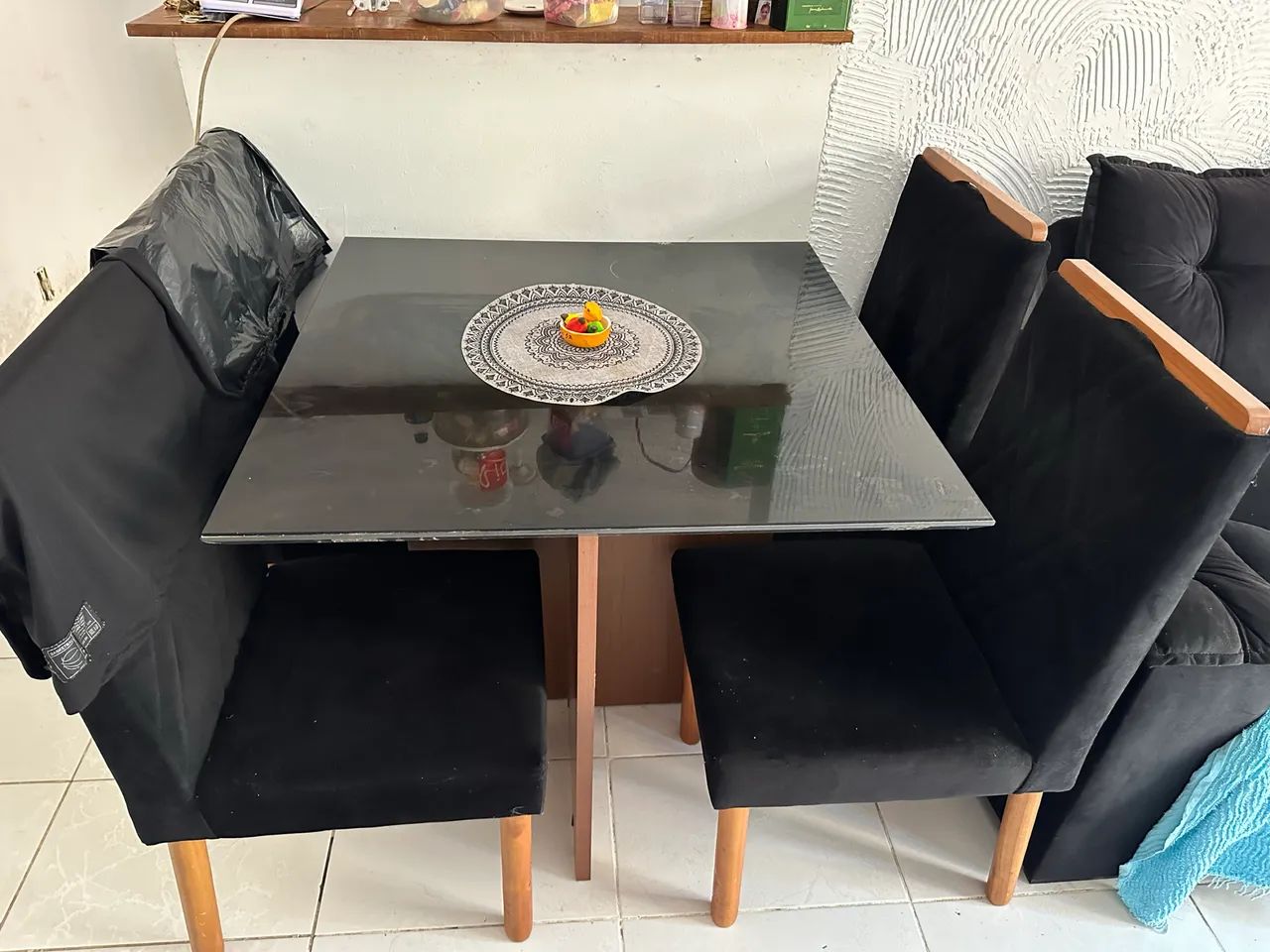 Mesa de Jantar 4 Cadeiras 64307305136258120