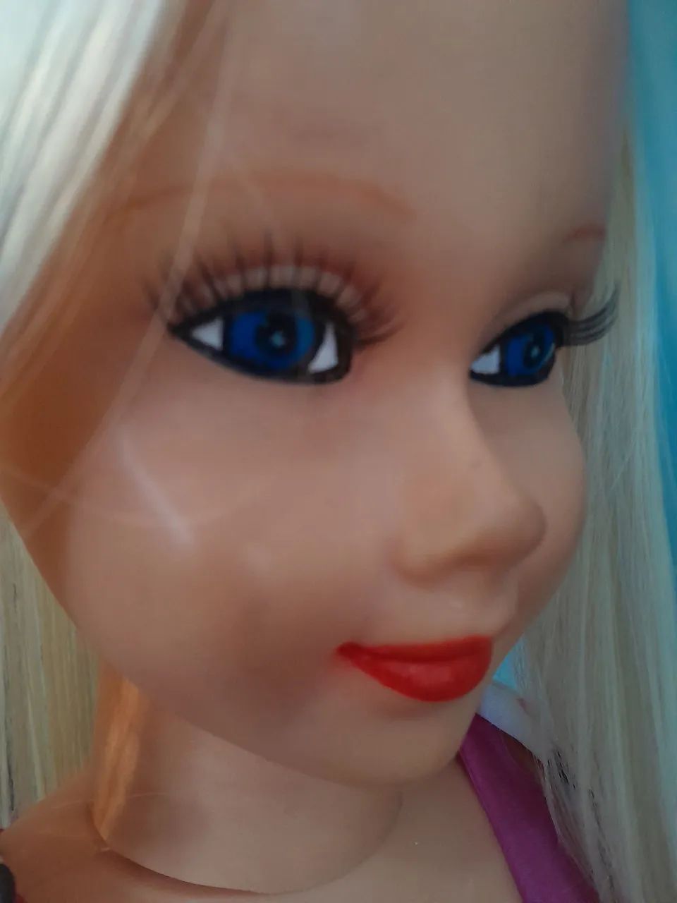 Linda boneca estefany de 1 mt com implante de cabelo. - Foto 4