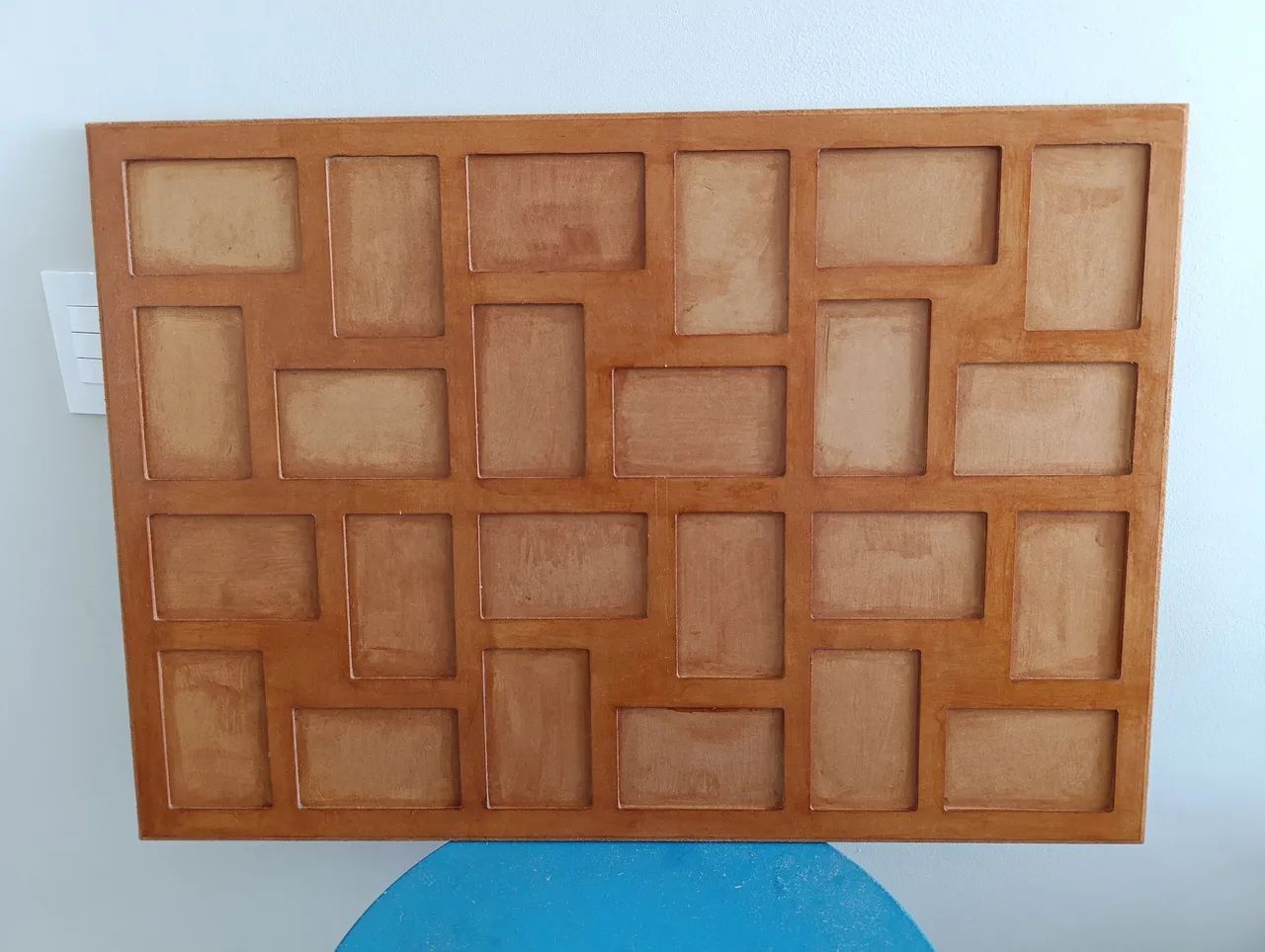 Quadro para fotos em MDF 