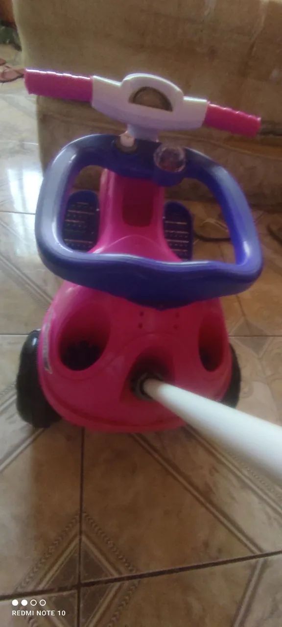 Tricilico Infantil Rosa e Lilás - Foto 2