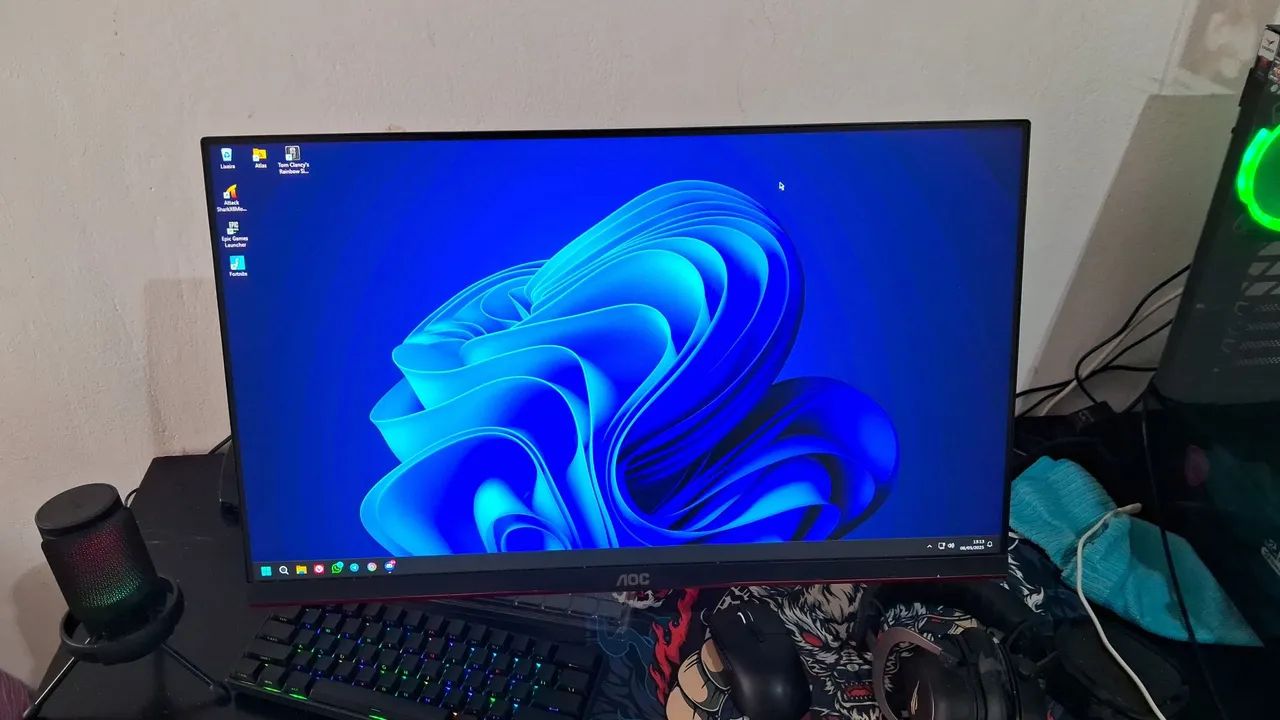 Monitor Gamer AOC 24 polegadas Full HD 144Hz
