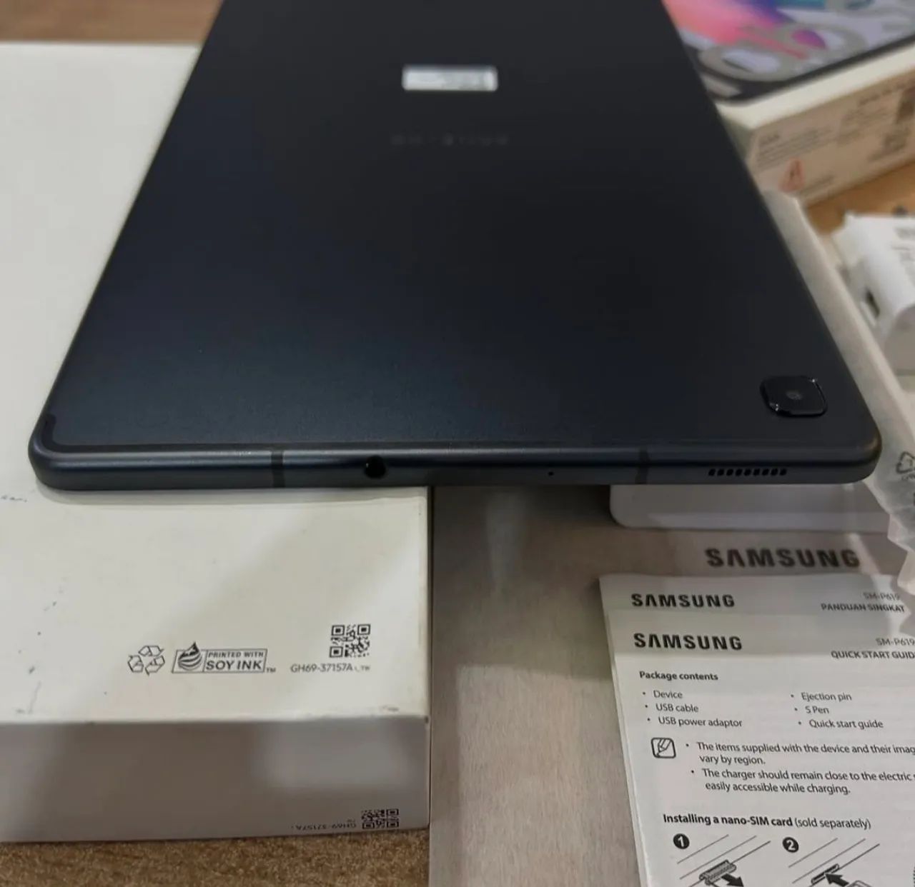 Tablet Samsung S6 lite 128GB 10.4"novo lacrado - Foto 3