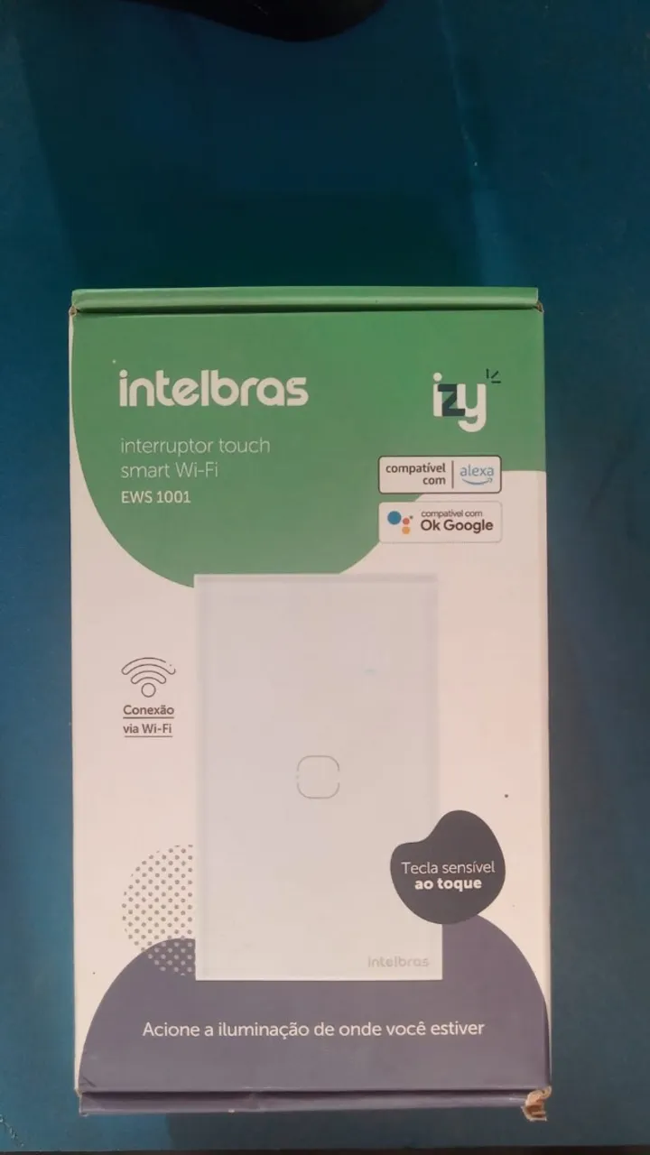 INTERRUPTOR TOUCH SMART WI-FI EWS 1001 NOVO LACRADO FRETE GRÁTIS PARA MACEIÓ