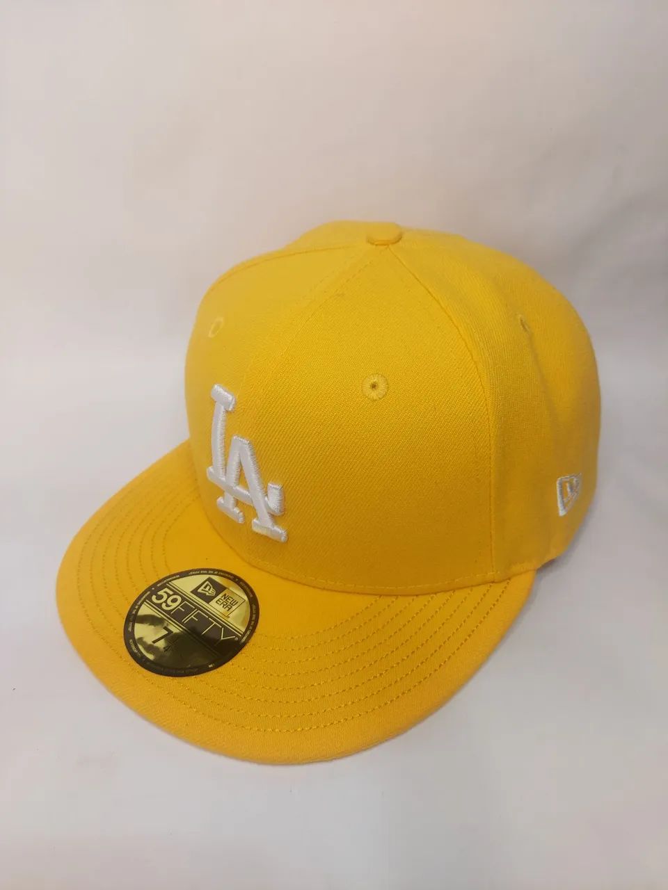 Boné Los Angeles Dodgers amarelo - New era - 59fifty - Baseball - world séries  - Foto 3