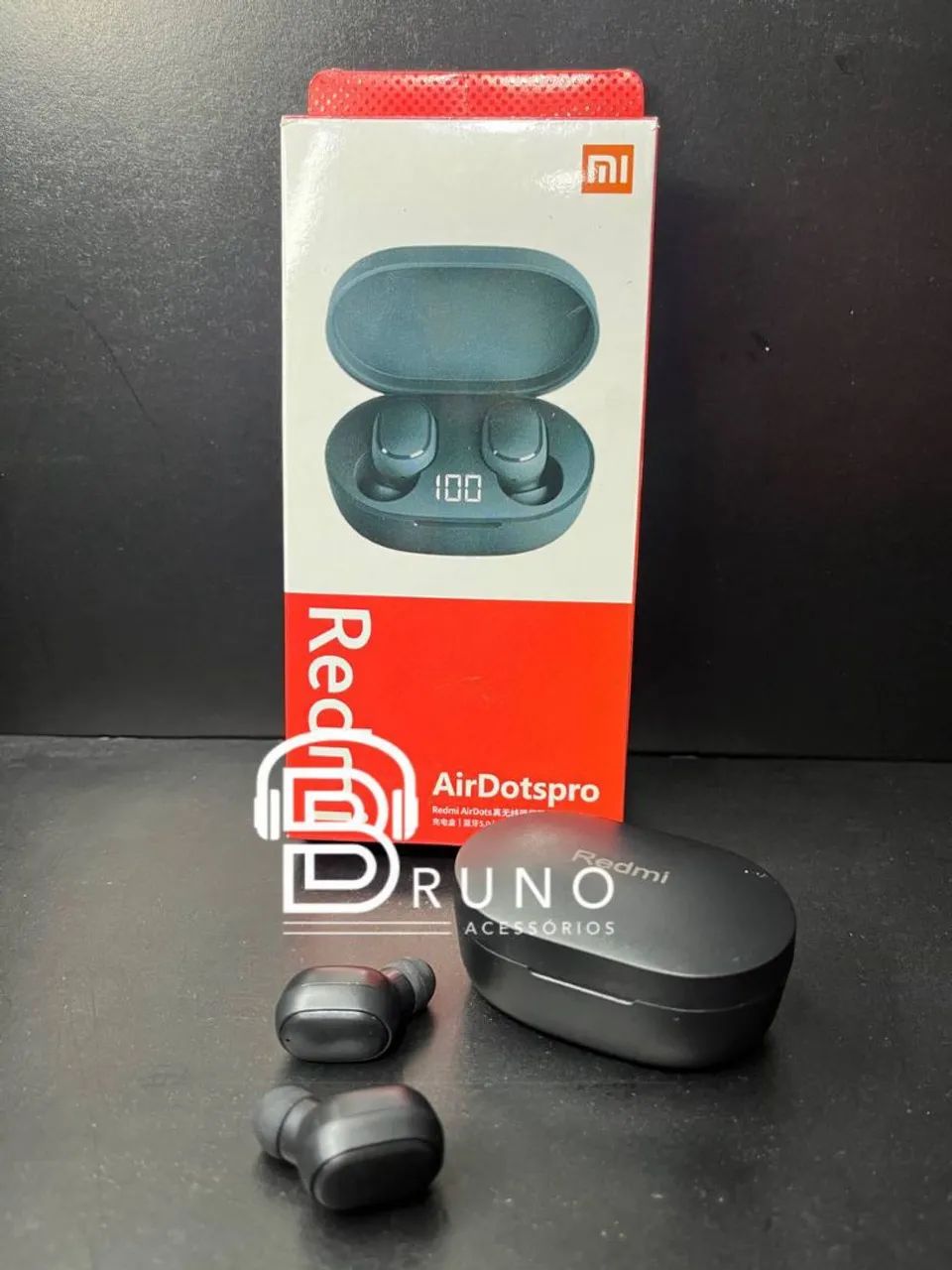 Fone de Ouvido Bluetooth Xiaomi Redmi AirDots 3 - Novo - Foto 2