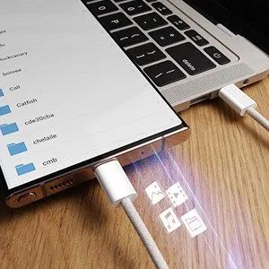 5 Cabo USB C para tipo C carregamento rápido 60w - Foto 2