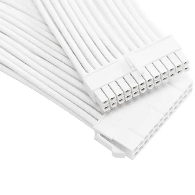 Cabo Sleeved 24 Pinos Full Branco