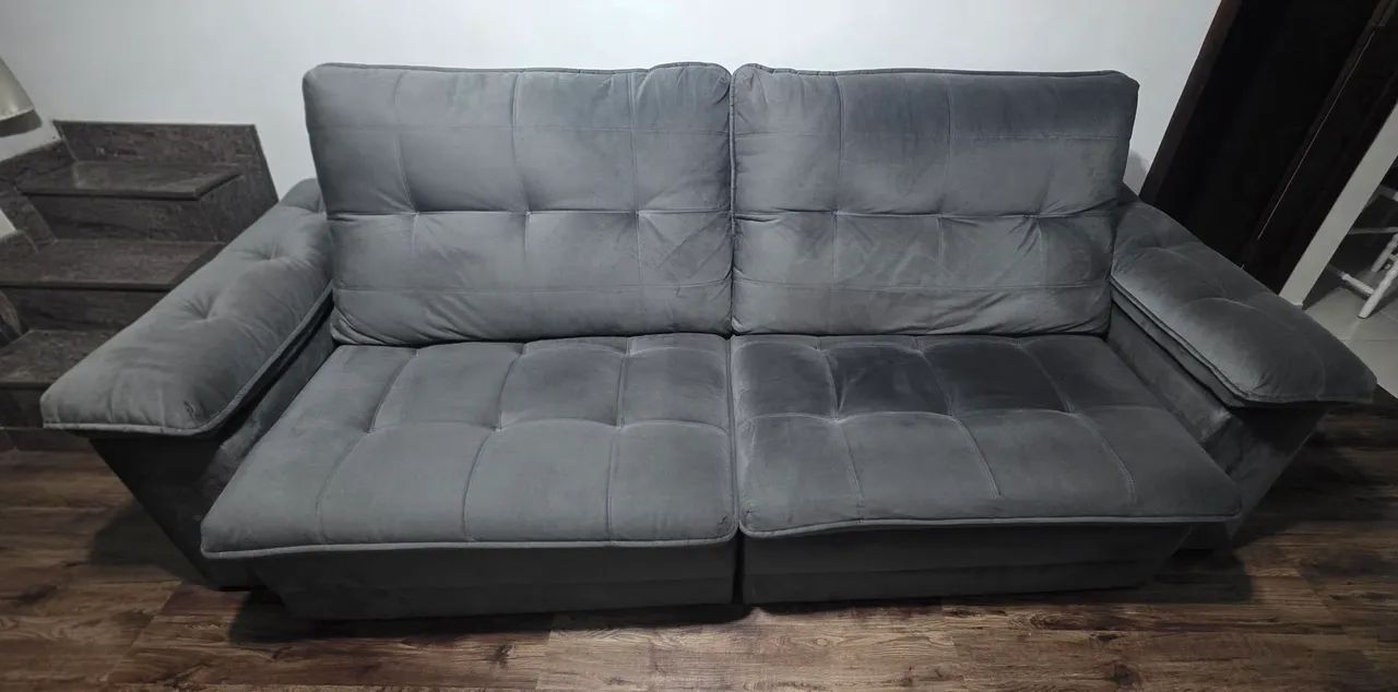 Sofá reclinável 2,50m, aceita proposta. 64962138954241120