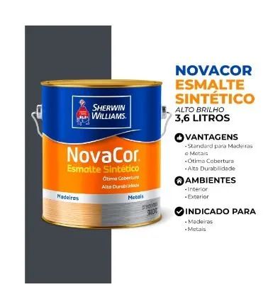ESMALTE SINTÉTICO NOVACOR GALÃO #CORES NAS FOTO $$ 79.00 # WHATSAPP *  - Foto 4