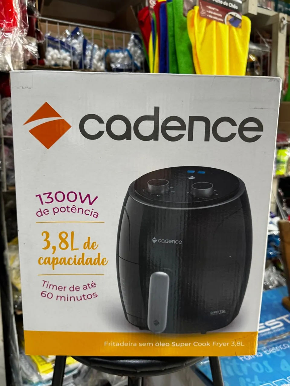 Fritadeira Elétrica (Airfryer) Cadence Super Cook Fryer 3,8L