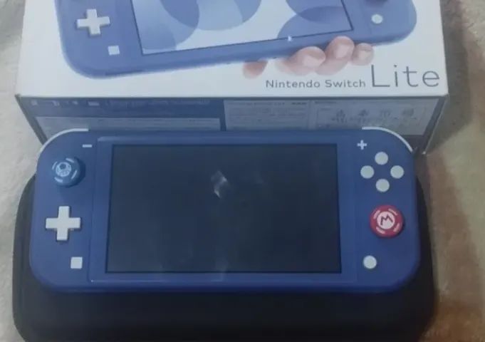 Nintendo Switch Lite Azul troco - Foto 4