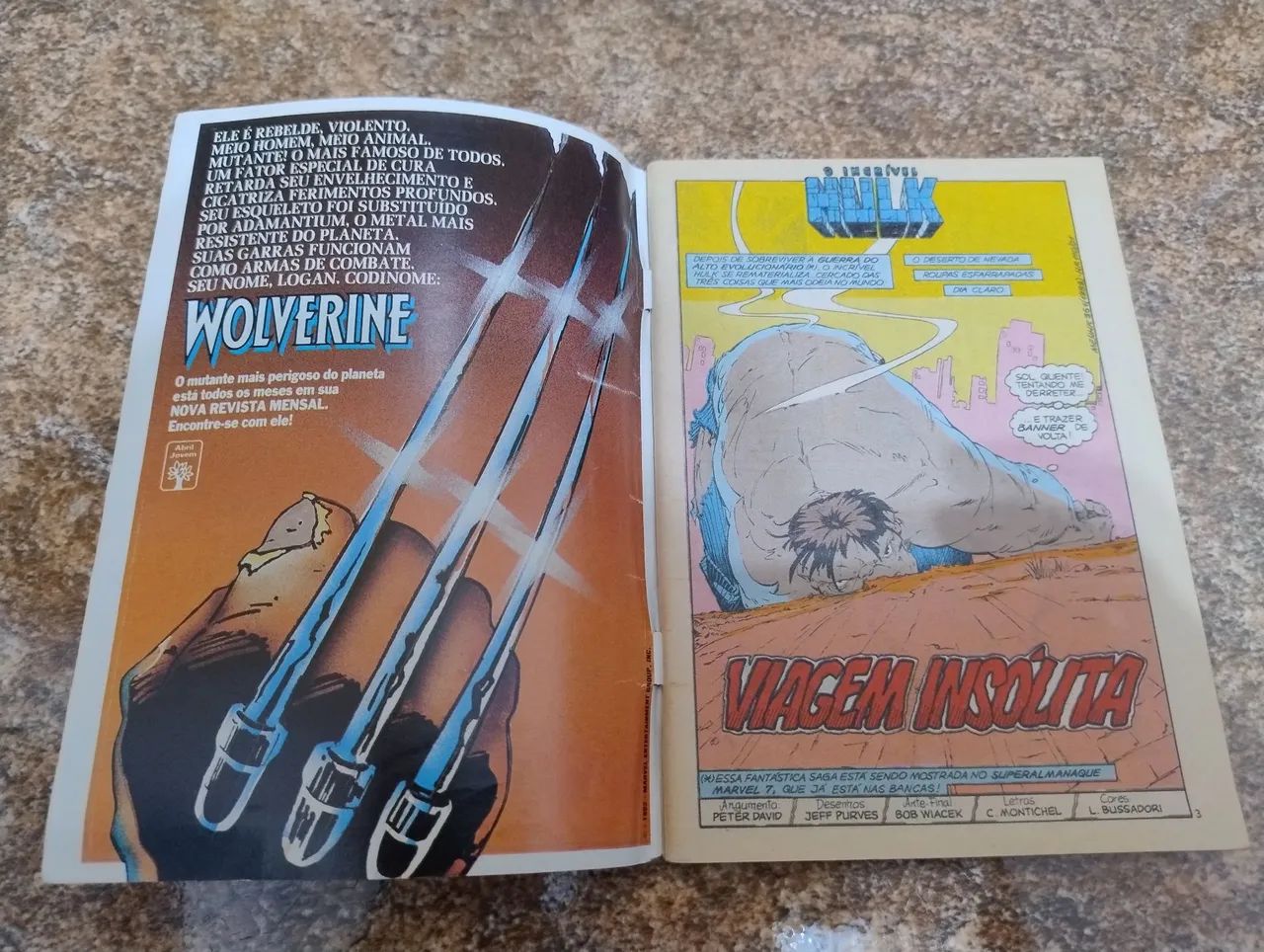 Lote com 3 HQs - Quadrinhos Marvel - Desafio Infinito, Hulk e Homem Aranha - Foto 5