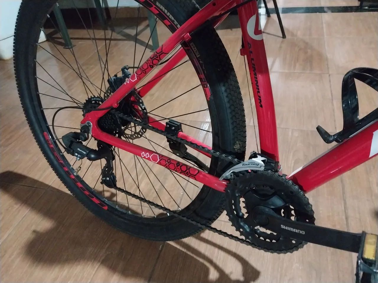 Bicicleta Lotus CXr aro 29 cor vermelha  - Foto 2