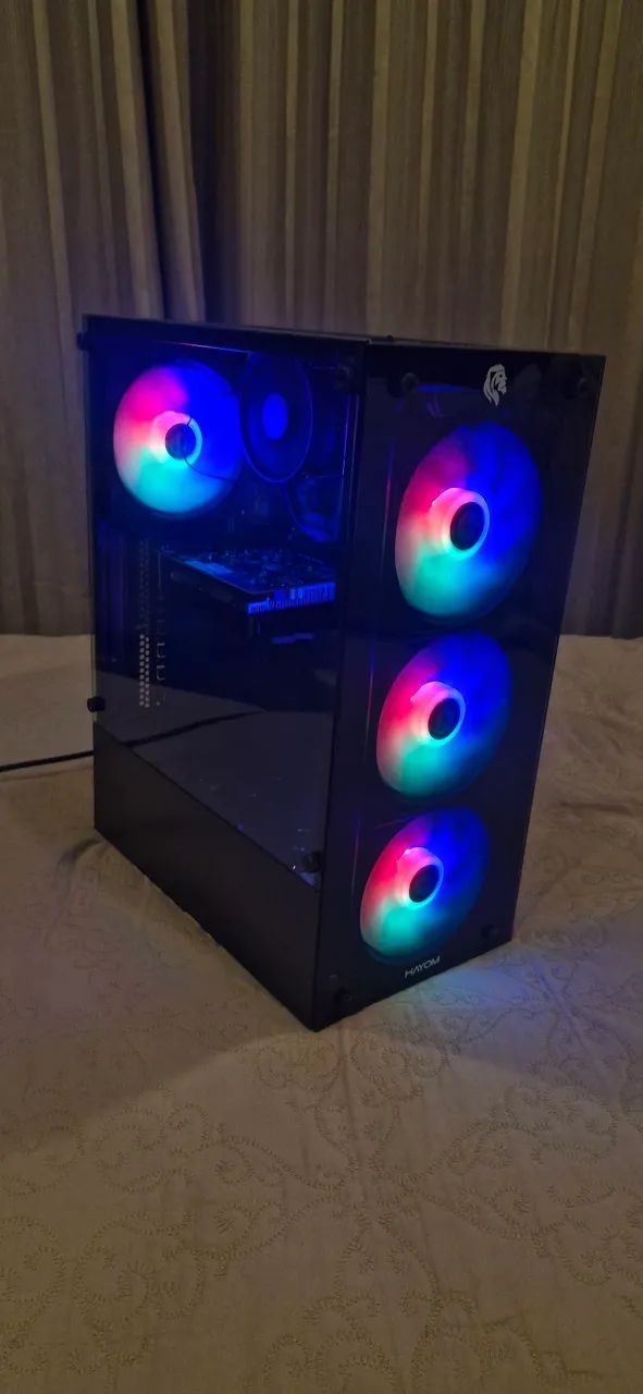 PC Gamer Hayom RGB 16GB RAM + SSD NVME + Core i5 | Jogos, Edições, Trabalhos e muito mais.