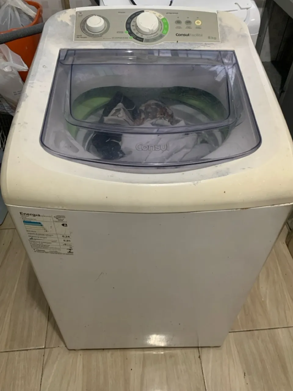 Máquina de Lavar Consul Facilite 8kg