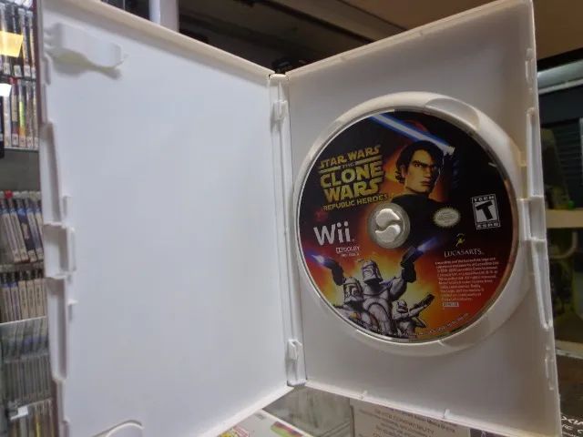 Jogo Star Wras The Clone Wars Republic Heroes Wii - Foto 4