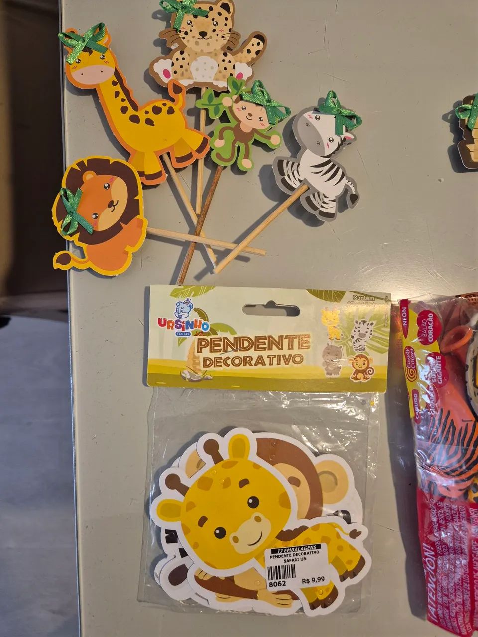 Itens de decoração Safari - Foto 3