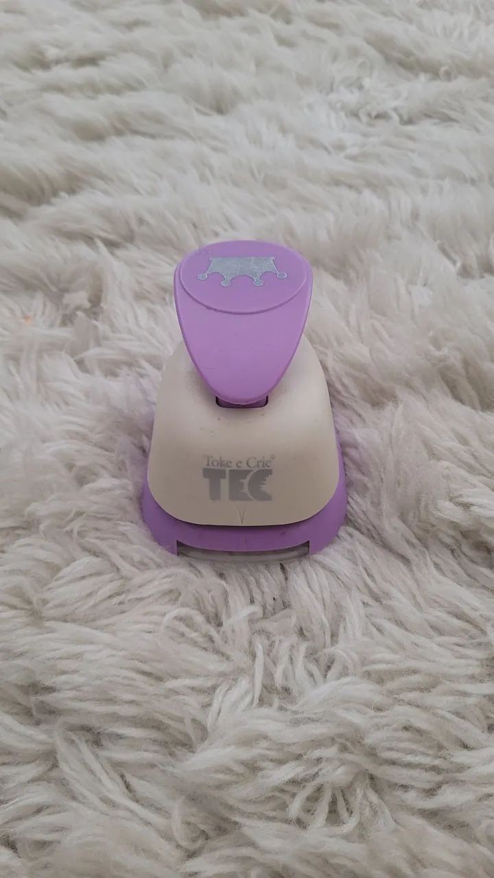 Furador de Papel TEC Toke e Crie - 1.5 polegadas - Coroa65578372426498120