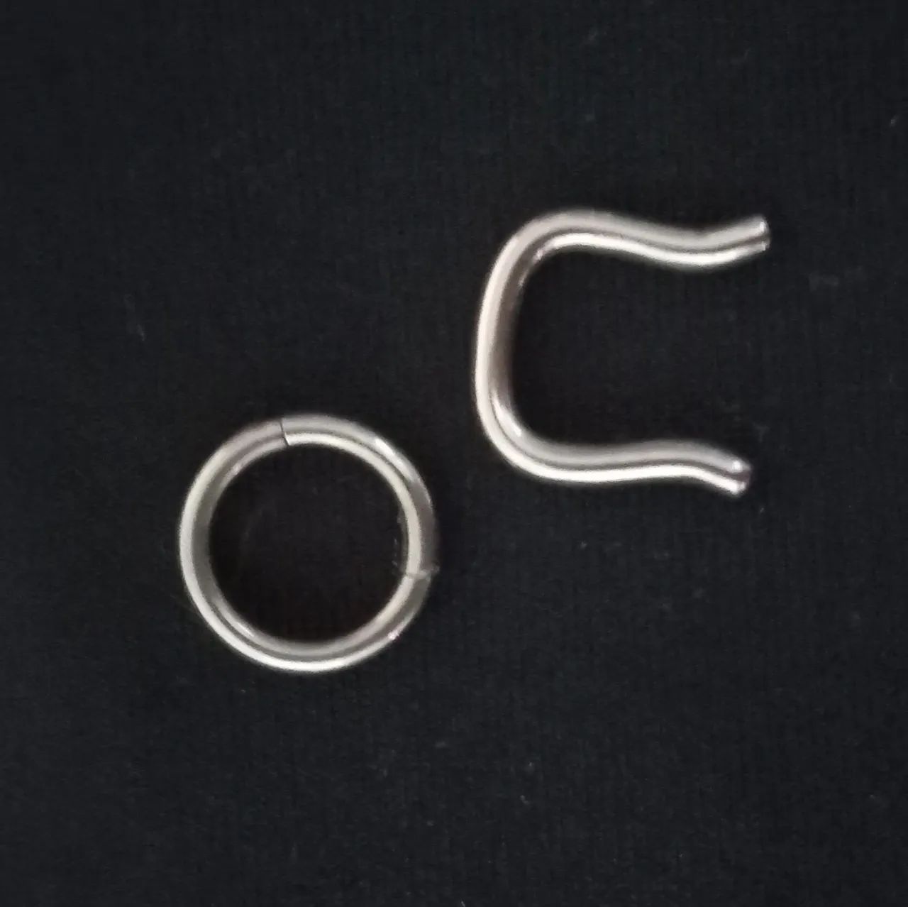 Piercing Argola Articulada e Piercing Ferradura - Foto 2