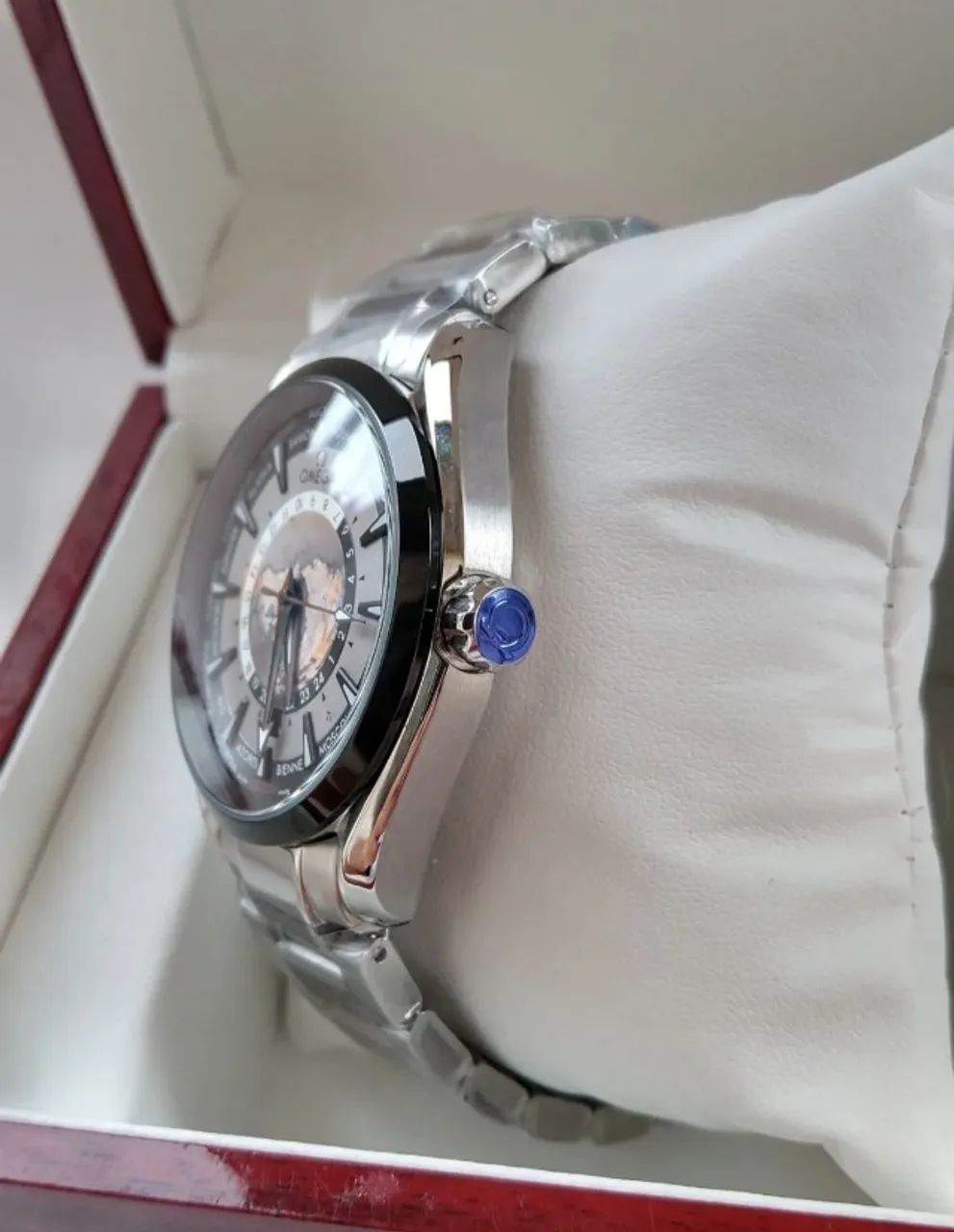 Relógio OMEGA _ Worldtimer Aqua Terra - AUTOMÁTICO  - Foto 5